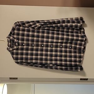 Banana Republic flannel slim med tall